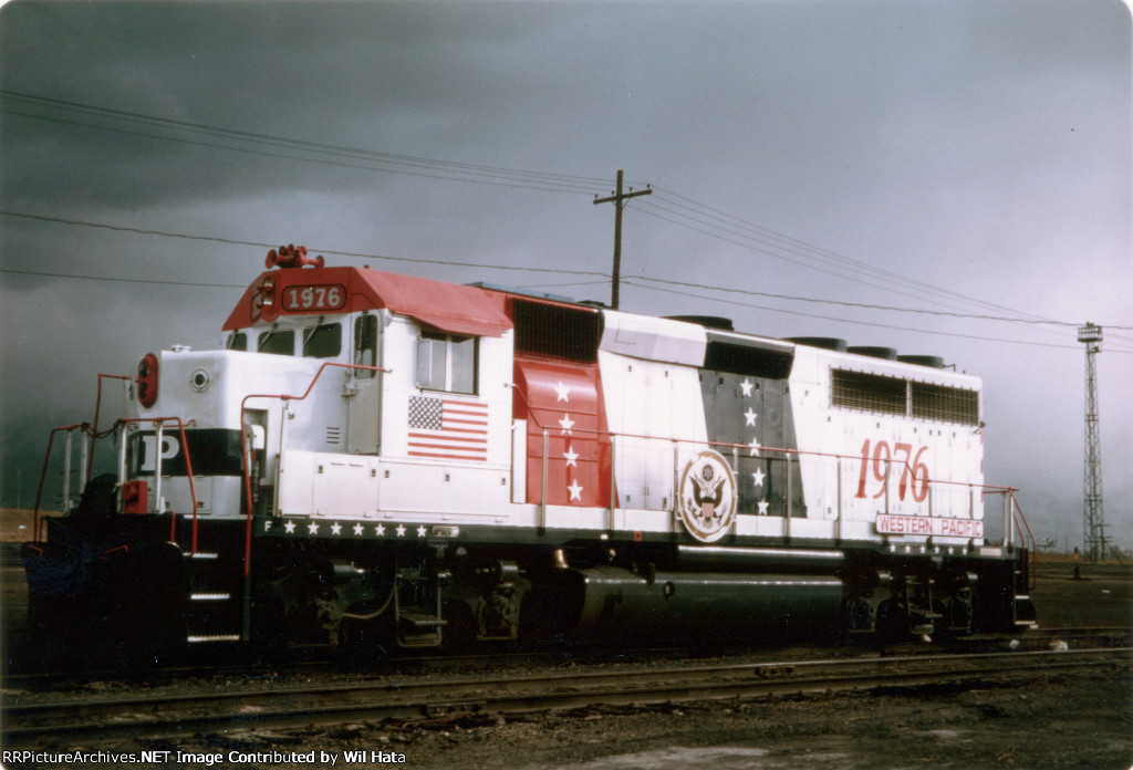 Western Pacific GP40 1976